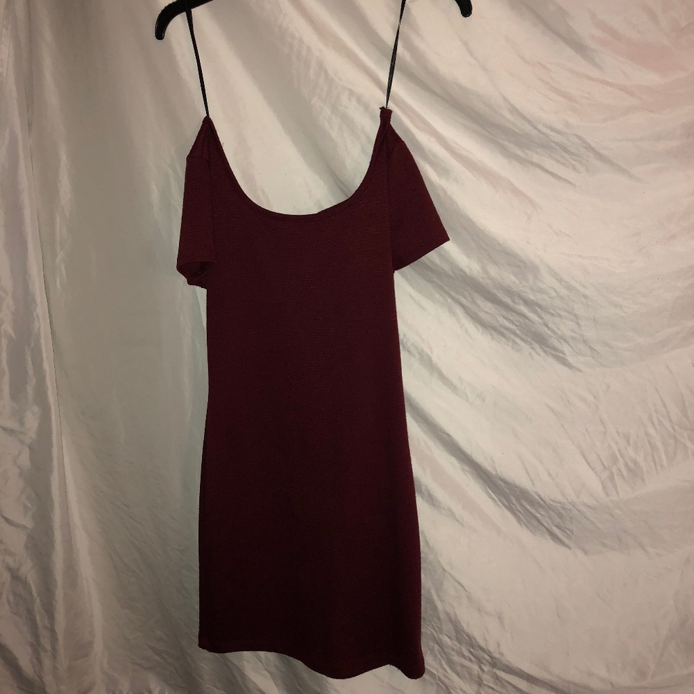 Burgundy Dress